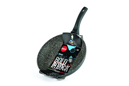 Domo Bold inrock Wok japonés, diámetro 28 cm, Aluminio, Antracita, 47 x 28 x 8 cm