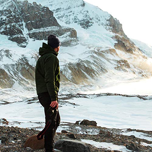 DonDon gorro de invierno gorro de abrigo diseño clásico moderno y suave negro