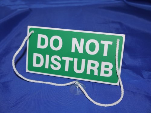 Douglas Design - Señal (diseño de "Do Not Disturb" - "No molestar")