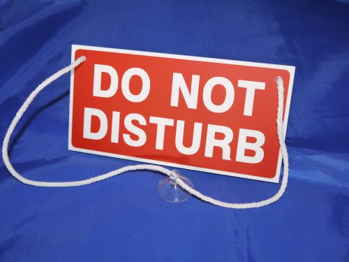 Douglas Design - Señal (diseño de "Do Not Disturb" - "No molestar")