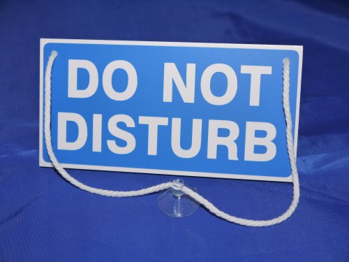 Douglas Design - Señal (diseño de "Do Not Disturb" - "No molestar")