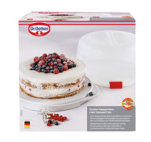 Dr. Oetker 1013 y Transportar Tartas Cool Box