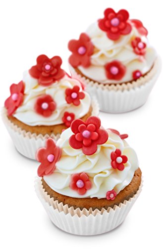 Dr. Oetker 1033 mazapán Cortador de Flores, 4 Piezas