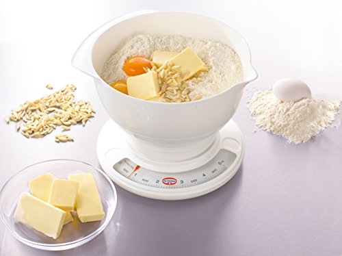 Dr. Oetker 1534 - Báscula de Cocina analógica, diseño Retro