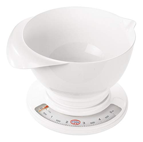 Dr. Oetker 1534 - Báscula de Cocina analógica, diseño Retro