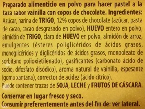 Dr. Oetker - Mug Cake Vainilla Con Pepitas De Chocolate 65 g