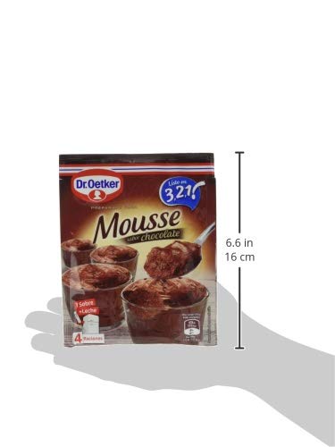 DR. OETKER preparado para mousse sabor chocolate caja 73 gr