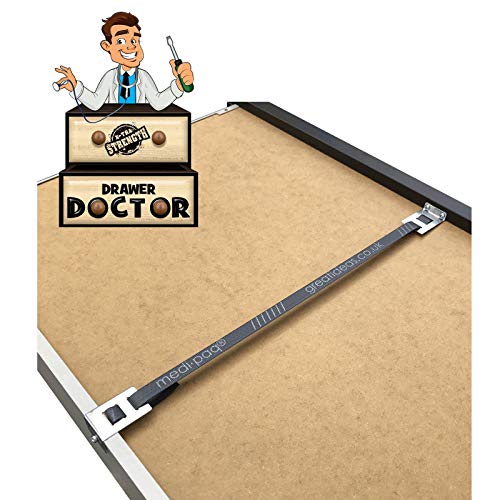 Drawer Doctor - 2x Pack - Kit de reparación de cajones – Repara los cajones de madera combados en minutos – 2x Kit reparador de cajones