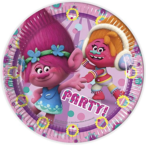 DreamWorks 49787 Trolls Plates