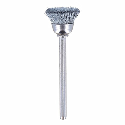Dremel 442 EZ Speedclic - Cepillo de acero al carbono, Accesorio para herramientas rotativas, Diámetro de trabajo 13 mm, 15.000 RPM máximas