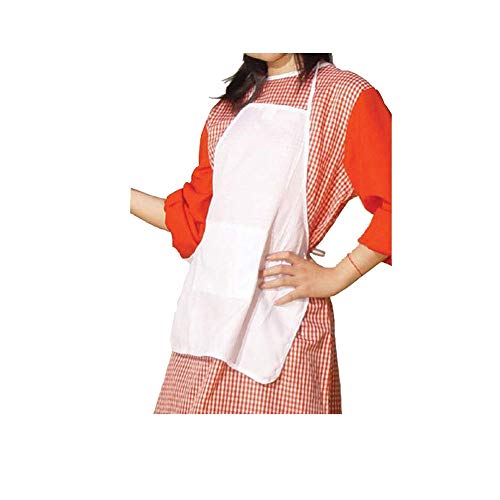 Dress Up America Delantal de Cocinero Blanco para niños