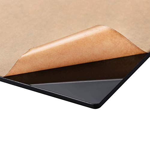DSFHKUYB 2/3 mm plexiglás Negro Brillante Acrílico láminas de plástico 2 tamaños para Seleccionar (420 mm X 297 mm / A3),Thickness: 3mm