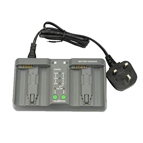 DSTE? DMH26A - (EU and UK Plug) 3-in-one Power Battery Charger as DMH26 for Nikon EN-EL18, EN-EL4, EN-EL4A, Canon LP-E4 Battery