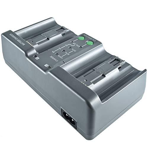 DSTE? DMH26A - (EU and UK Plug) 3-in-one Power Battery Charger as DMH26 for Nikon EN-EL18, EN-EL4, EN-EL4A, Canon LP-E4 Battery