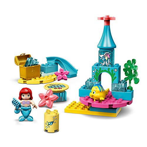 DUPLO Princess TM Disney Princess Castillo Submarino Juguete con Muñeca de La Sirenita Ariel para Niños Pequeños de  2-5 años, multicolor (Lego ES 10922)