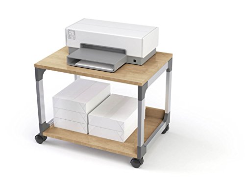 Durable 3710124 Sistema Multi Trolley 48, plata metálica / haya
