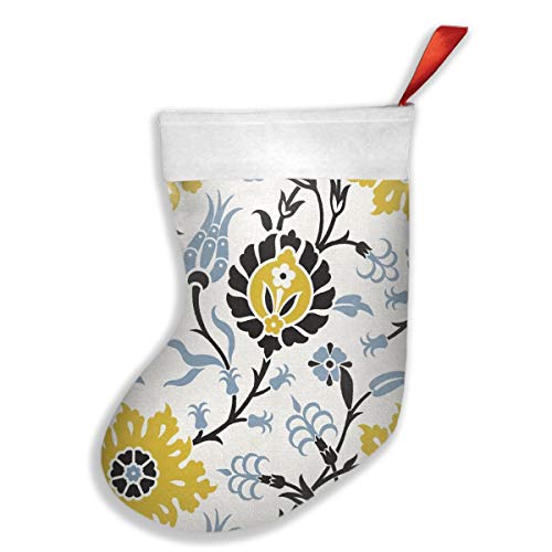 Dutars Iznik Serpentina Navidad Colgante Medias de Navidad Decoraciones de Fiesta Calcetines para Familia Vacaciones árbol de Navidad Colgar Juguetes Candy Bolsa de Regalo