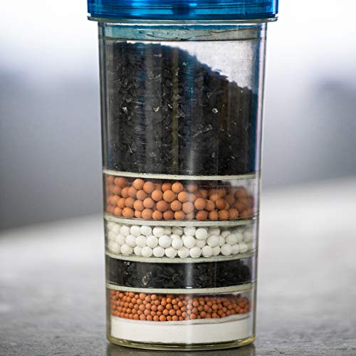 ECODE Deposito purificador de Agua 7 Niveles de purificacion 20 litros Filter Tower, Filtros Recambio ECO-3190F