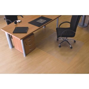 Ecogrip – Esterilla para protección de Suelos Suelos Duros 90 x 120 cm Transparente Rectangular