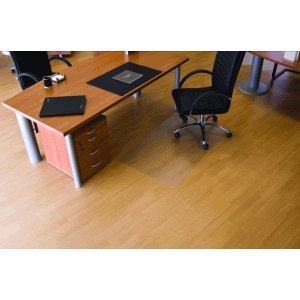Ecogrip – Esterilla para protección de Suelos Suelos Duros 90 x 120 cm Transparente Rectangular
