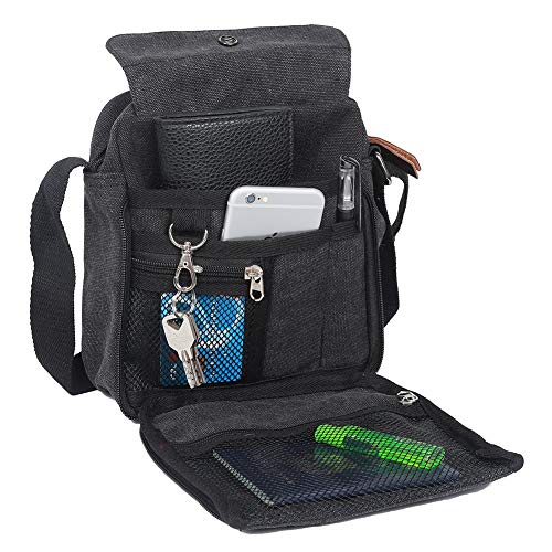 EGOGO Bolsos Hombres Mensajero Bolso de Hombro para Hombre E407-1