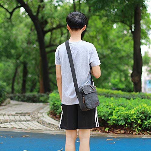EGOGO Bolsos Hombres Mensajero Bolso de Hombro para Hombre E407-1