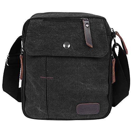 EGOGO Bolsos Hombres Mensajero Bolso de Hombro para Hombre E407-1