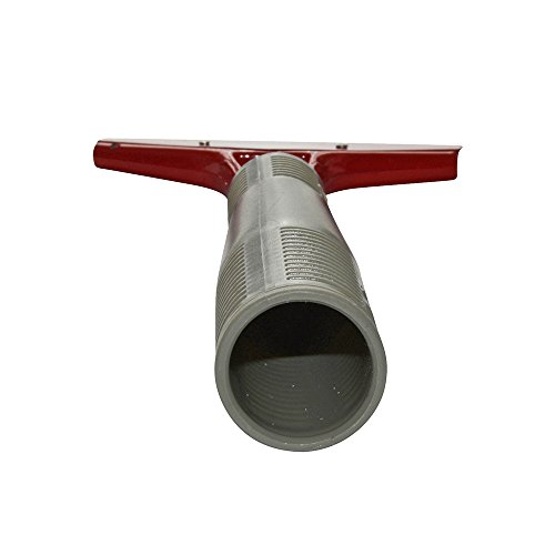 Ehdis® 4"de Ancho para Trabajo Pesado de Acero Inoxidable raspador de Largo Mango de la Pala Limpia con un 1" Jack al Final instale Mango Largo, Agregado 10 Sustitución de la Cuchilla
