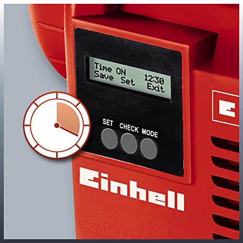 Einhell 4176716 Grupo Automatico Electronico lcd Dispplay GC-AW Potencia 1100 w, Rojo