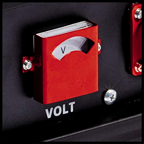 Einhell Generador eléctrico (gasolina) TC-PG 25/E5 (máx. 2400 W, motor de 4 tiempos con bajas emisiones, 2 tomas de 230 V, 15 L tanque, incl. voltímetro, función AVR)