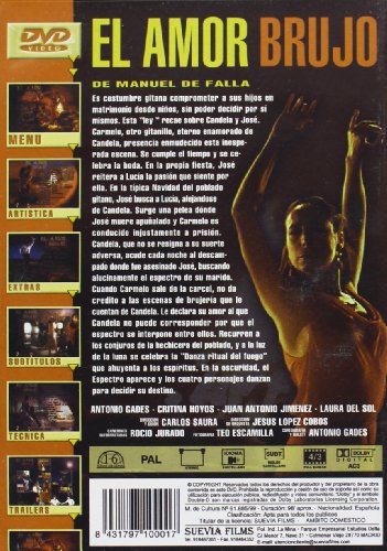 El Amor Brujo Dvd