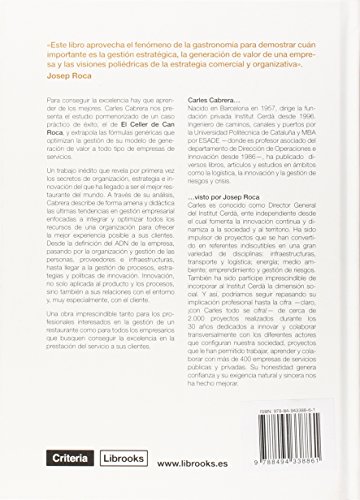 El Celler de Can Roca: Generando valor en empresas de servicios: 1 (Criteria)