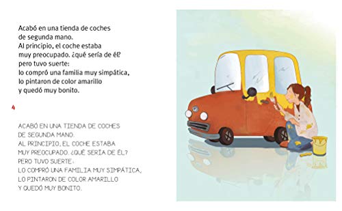 El coche Amarillo (En Letra Mayúscula y de imprenta): En letra MAYÚSCULA y de imprenta: libros para niños de 5 y 6 años: 8 (Aprender a leer en letra MAYÚSCULA e imprenta)