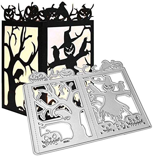 El corte de Halloween metal matrices de estampación Calabaza de la plantilla DIY álbum de recortes álbum de papel tarjeta de grabación en relieve Crafts Decoración DOISLL