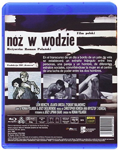 El Cuchillo En El Agua BD 1962 Nóz W. Wodzie - Knife in the Water [Blu-ray]
