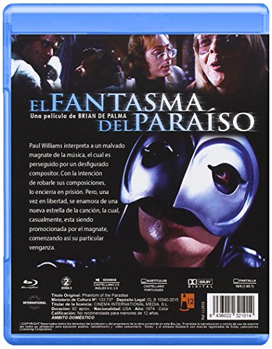 El fantasma del paraíso [Blu-ray]