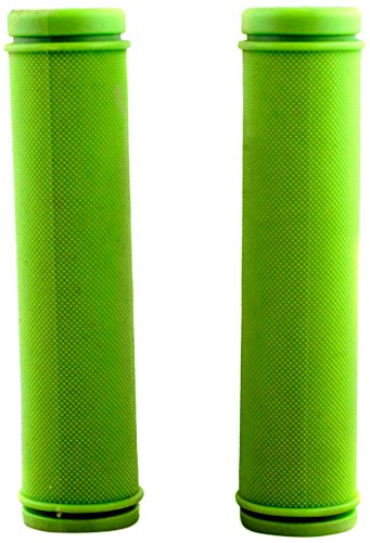 El Gallo Components Old School - Puños para Bicicleta, Color Verde