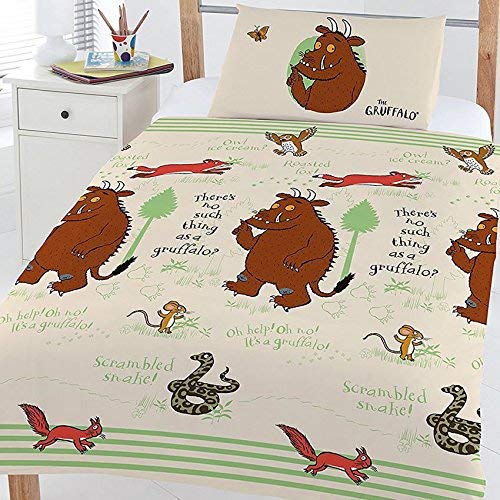 El Gruffalo 'Woodland' Junior Funda de edredón Juego, Multi