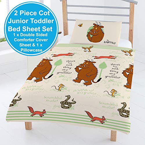 El Gruffalo 'Woodland' Junior Funda de edredón Juego, Multi