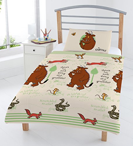 El Gruffalo 'Woodland' Junior Funda de edredón Juego, Multi