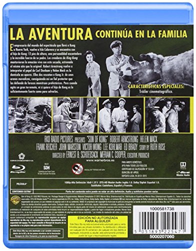 El Hijo De Kong Blu-Ray [Blu-ray]