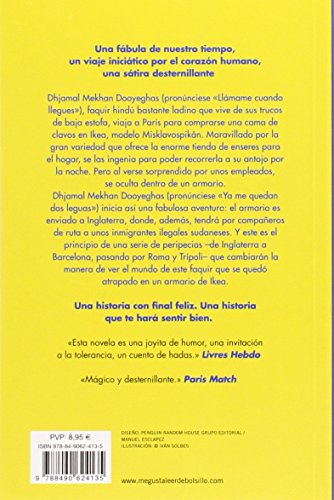 El increíble viaje del faquir que se quedó atrapado en un armario de Ikea (Best Seller)