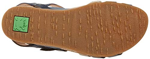 El Naturalista Multi Leather Zumaia, Sandali Punta Aperta Donna, Multicolore (Marino Mixed Marino Mixed), 39 EU