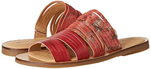 El Naturalista Tulip, Sandalias con Punta Abierta para Mujer, Rojo (Cinamon Cinamon), 42 EU
