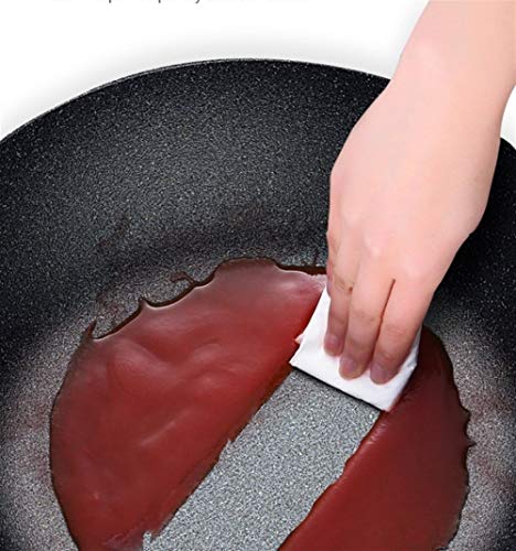 El recubrimiento antiadherente olla de cocina for freír cacerola de la crepe huevo que fríe el filete Pot pizza Panckae sartenes Plaza Alta Calidad (Color : Dark grey, Sheet Size : 16cm 25cm)