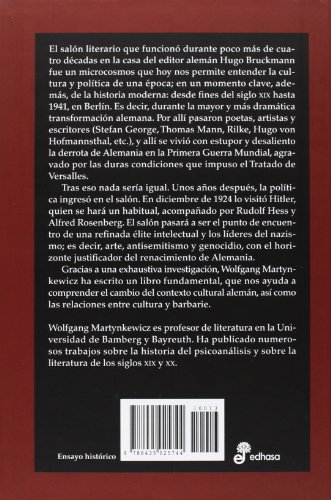 El Sal¢n Deutschland: Intelectuales, poder y nazismo en Alemania (1900-1945) (Ensayo Histórico)
