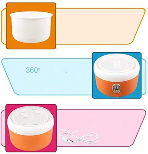 El trazador de líneas de plástico de la máquina del yogur de la bilis del acero inoxidable máquina automática del yogur del helado casero fácil con kshu