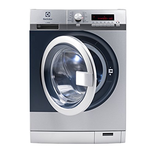 Electrolux myPRO WE170P Independiente Carga frontal 8kg 1400RPM A+++ Acero inoxidable - Lavadora (Independiente, Carga frontal, Acero inoxidable, Izquierda, LCD, 67 L)