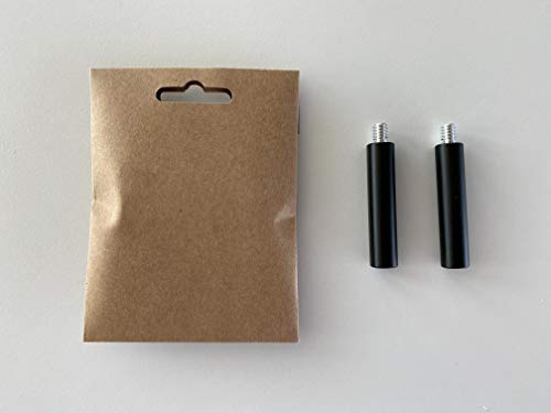 Elgato Wave Extension Rods 2 Barras de Acero de 5 cm, Diseñadas para Elgato Wave Mic Stand