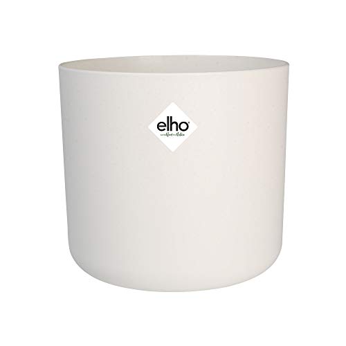Elho B.for Soft Round Maceta redonda, Blanco, 29.5 x 29.5 x 27.6 cm